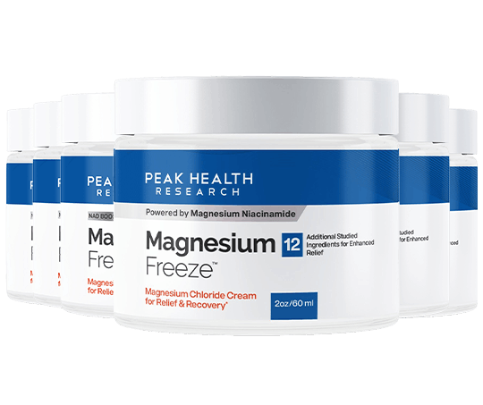Conjunto de potes MagnesiumFreeze da referência
